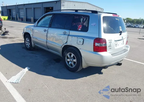 2006 Toyota Highlander V6 from USA, damaged, VIN JTEDP21AX60119517